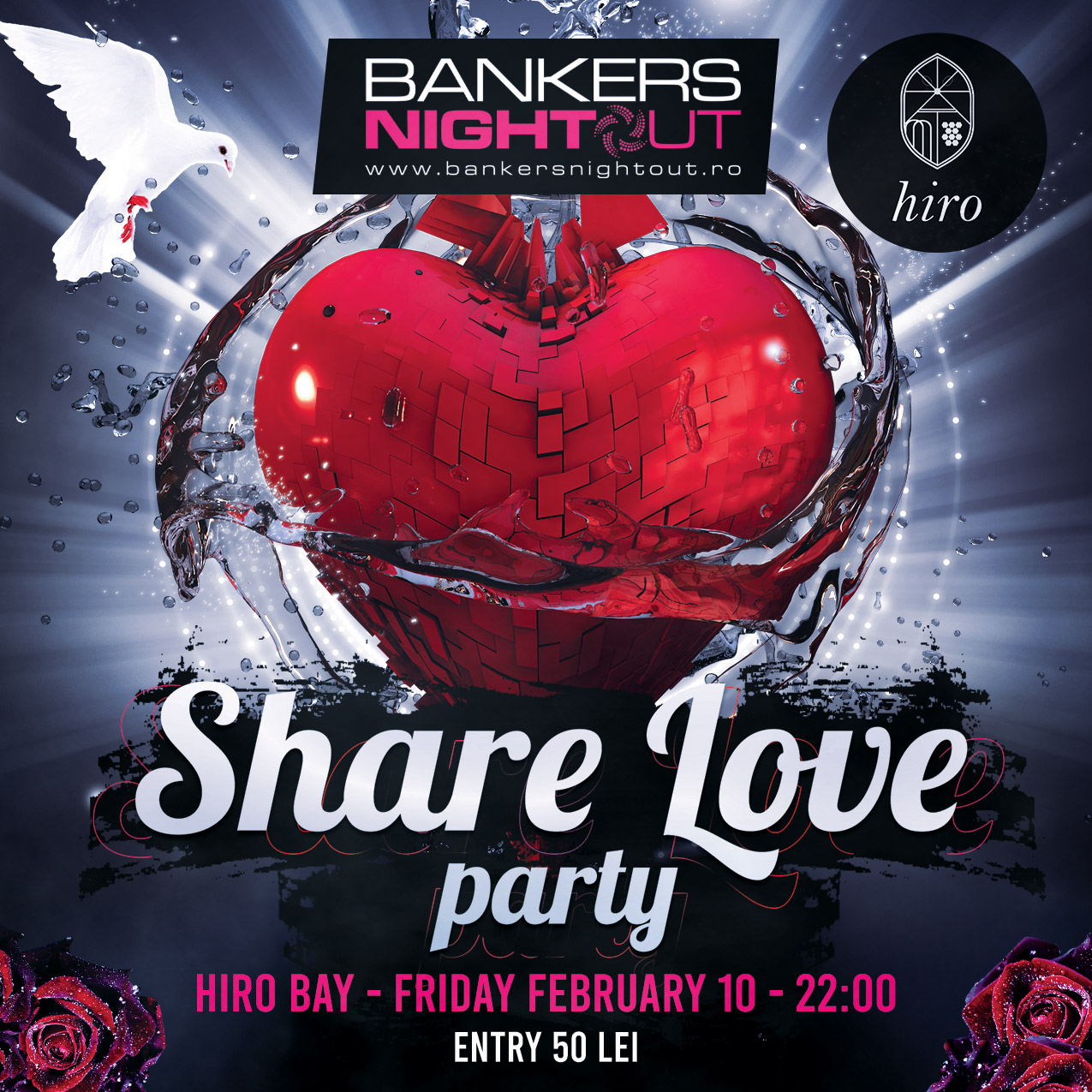 Bankers Night Out - Share Love Party 2023! - Do you want to party with your friends from banking?